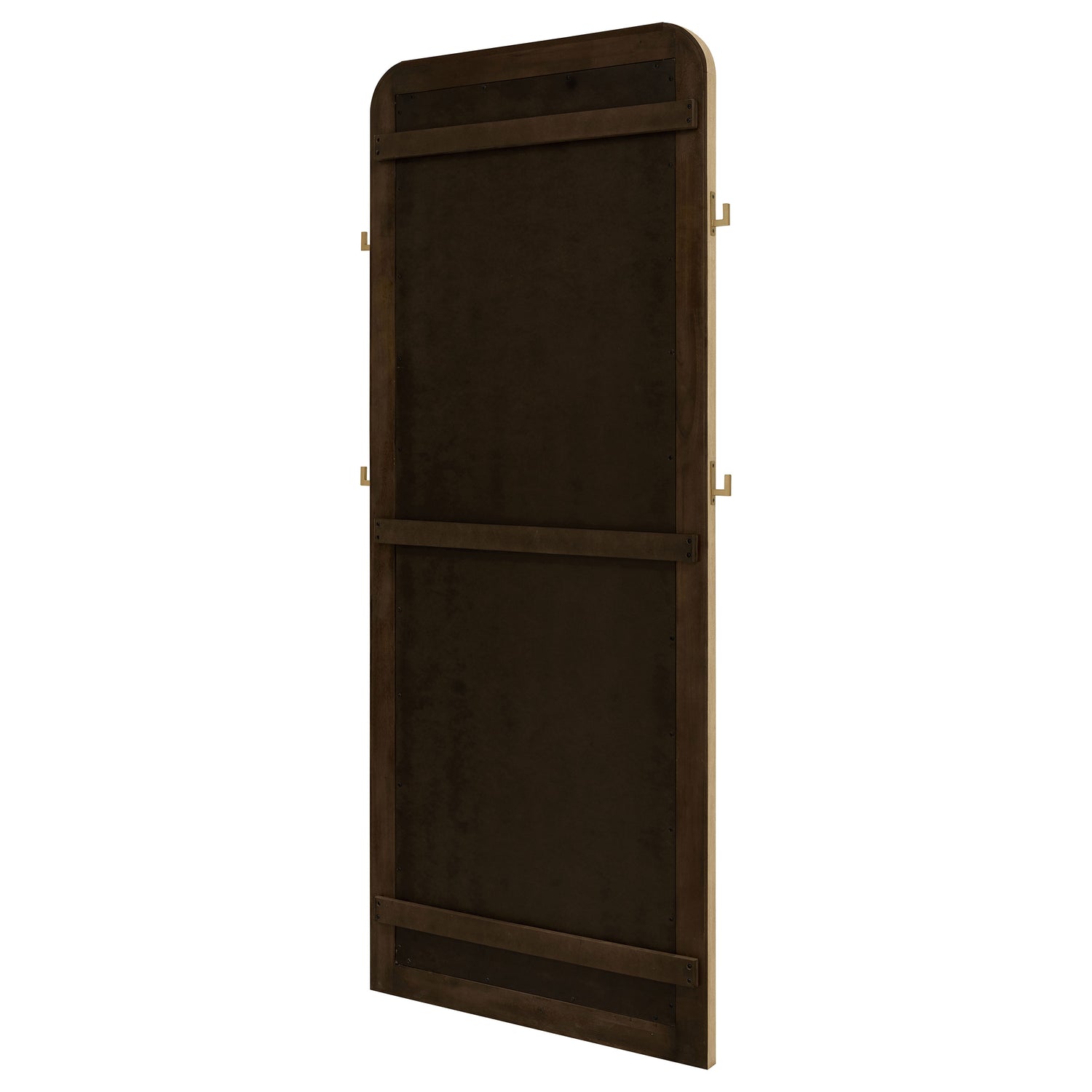 Arini Cane Weave Full Length Standing Floor Mirror Sand Wash - Home Elegance USA