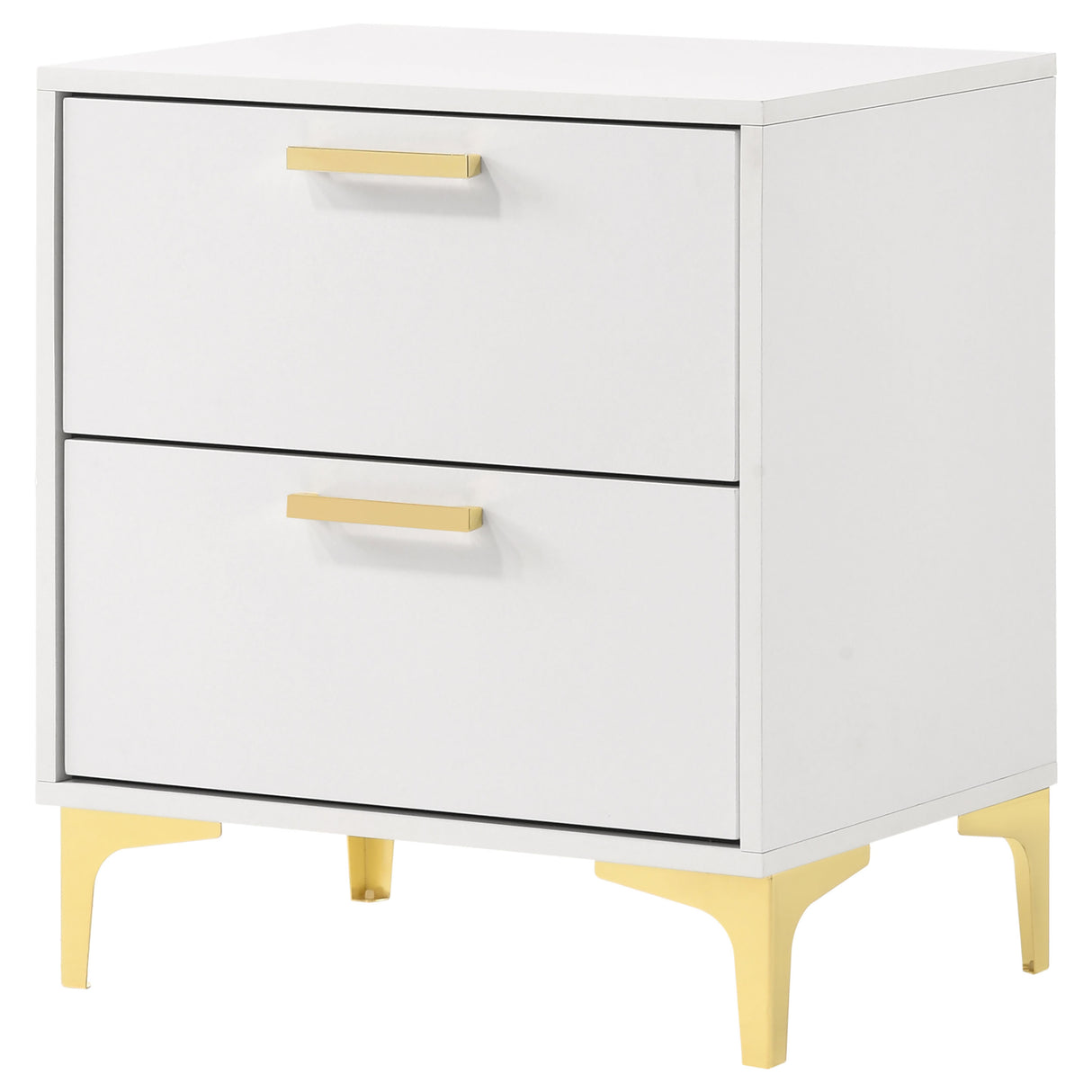 Kendall 2-drawer Nightstand White - Home Elegance USA