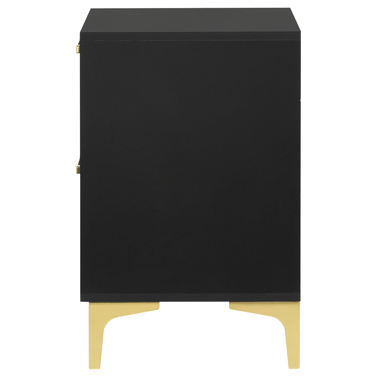 Kendall 2-drawer Nightstand Black - Home Elegance USA