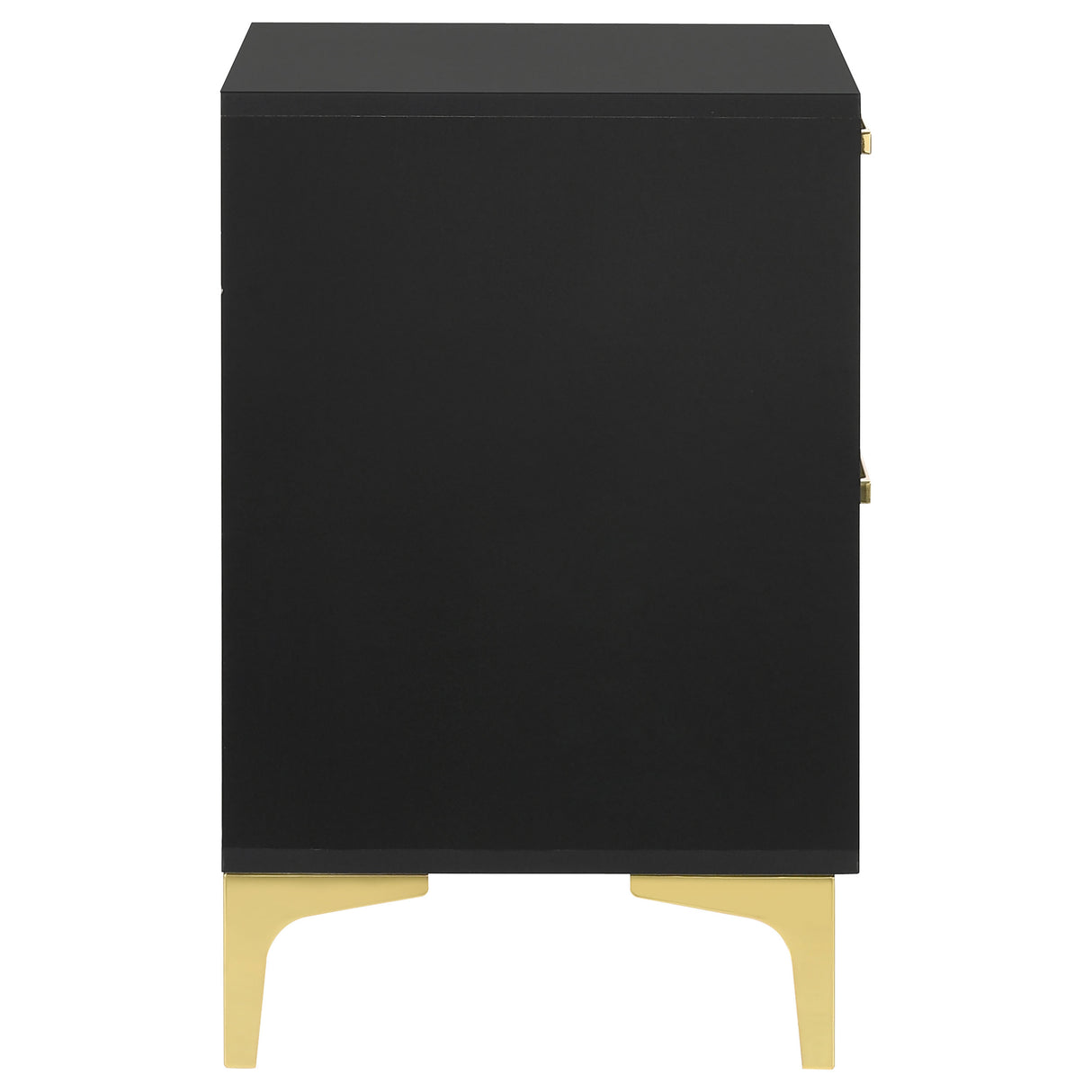Kendall 2-drawer Nightstand Black - Home Elegance USA