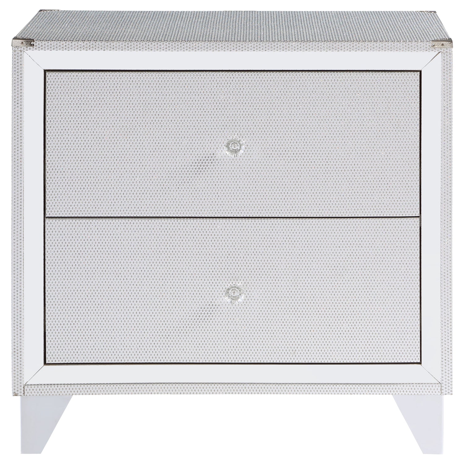 California King Bed 4 Pc Set - Larue 4-piece California King Bedroom Set Silver