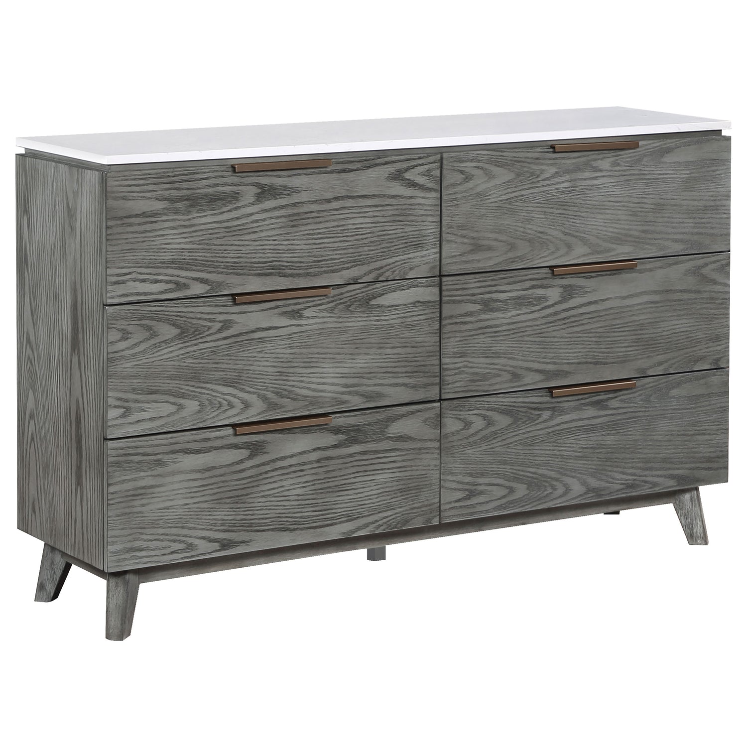 Queen Bed 5 Pc Set - Nathan 5-piece Queen Bedroom Set Grey
