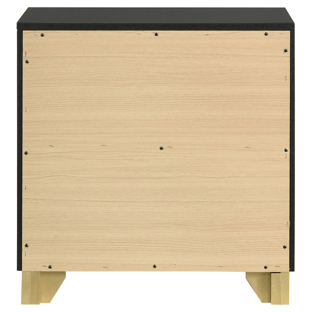 Caraway 2-drawer Nightstand Black - Home Elegance USA