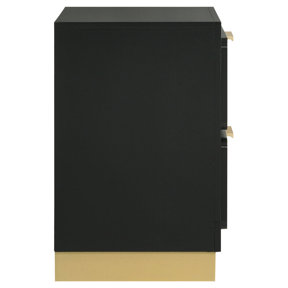 Caraway 2-drawer Nightstand Black - Home Elegance USA