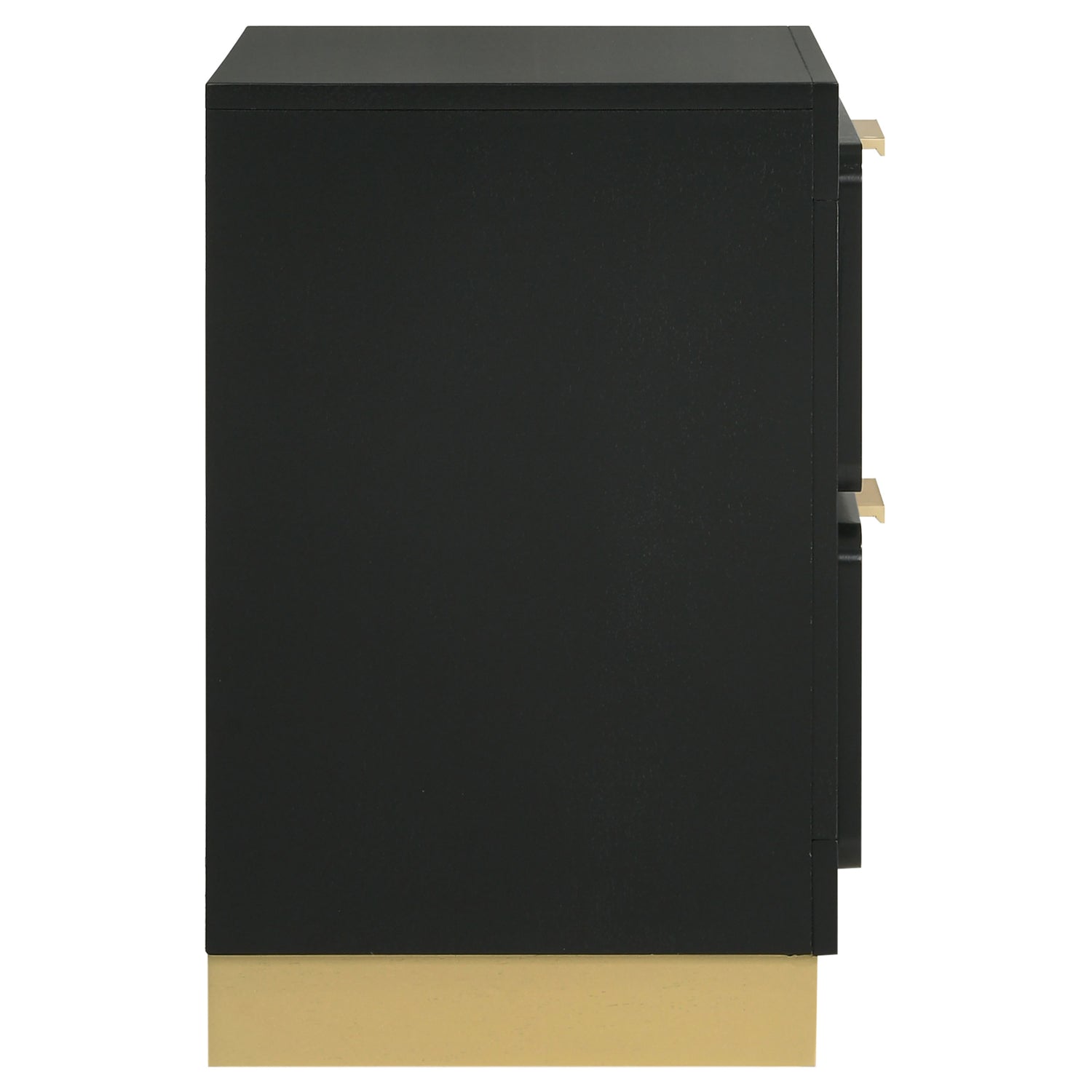 Caraway 2-drawer Nightstand Black - Home Elegance USA