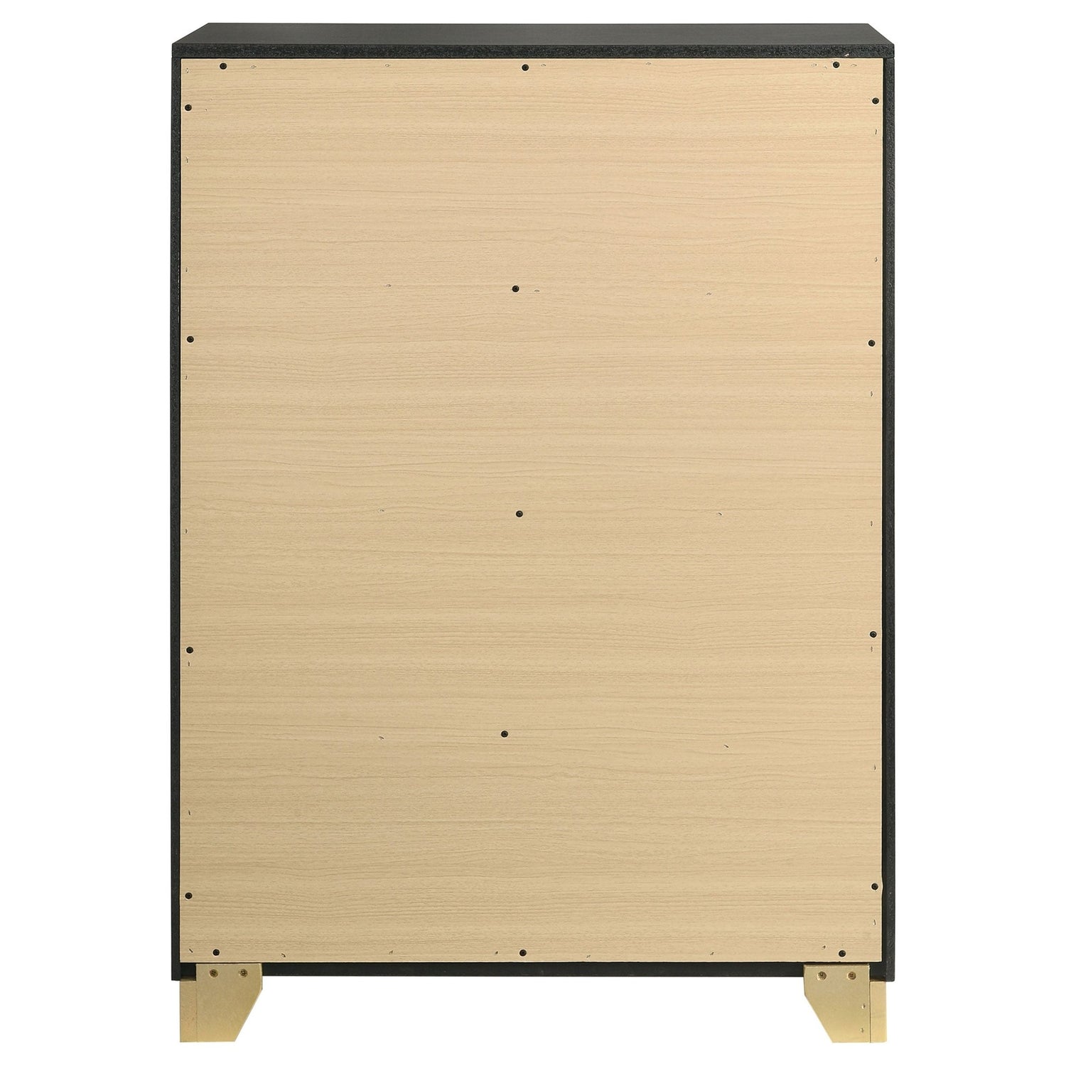 Caraway 4 - drawer Bedroom Chest Black | Coaster | Home Elegance USA