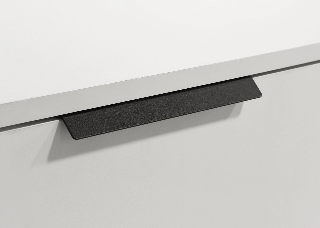 Juego de dormitorio Sonora de 4 piezas tamaño queen, color blanco