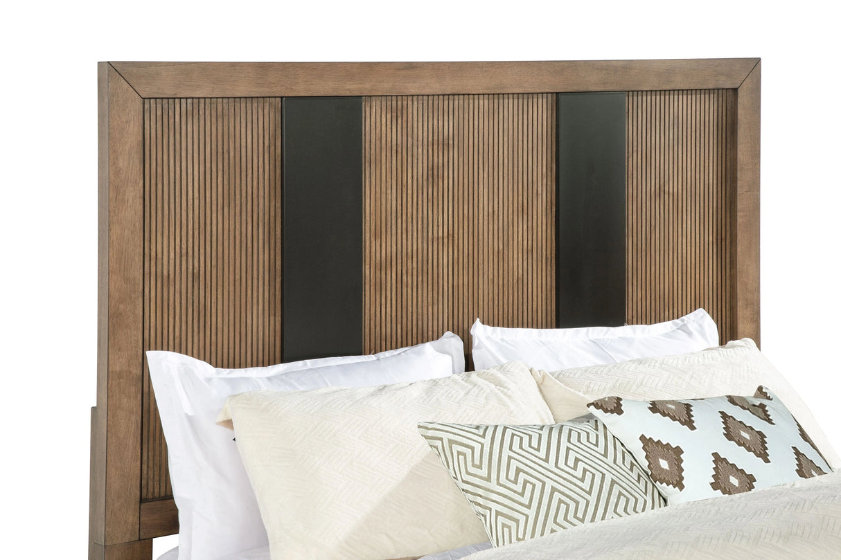Terrace 2-drawer California King Storage Bed Ash Brown - sold by Home Elegance USA