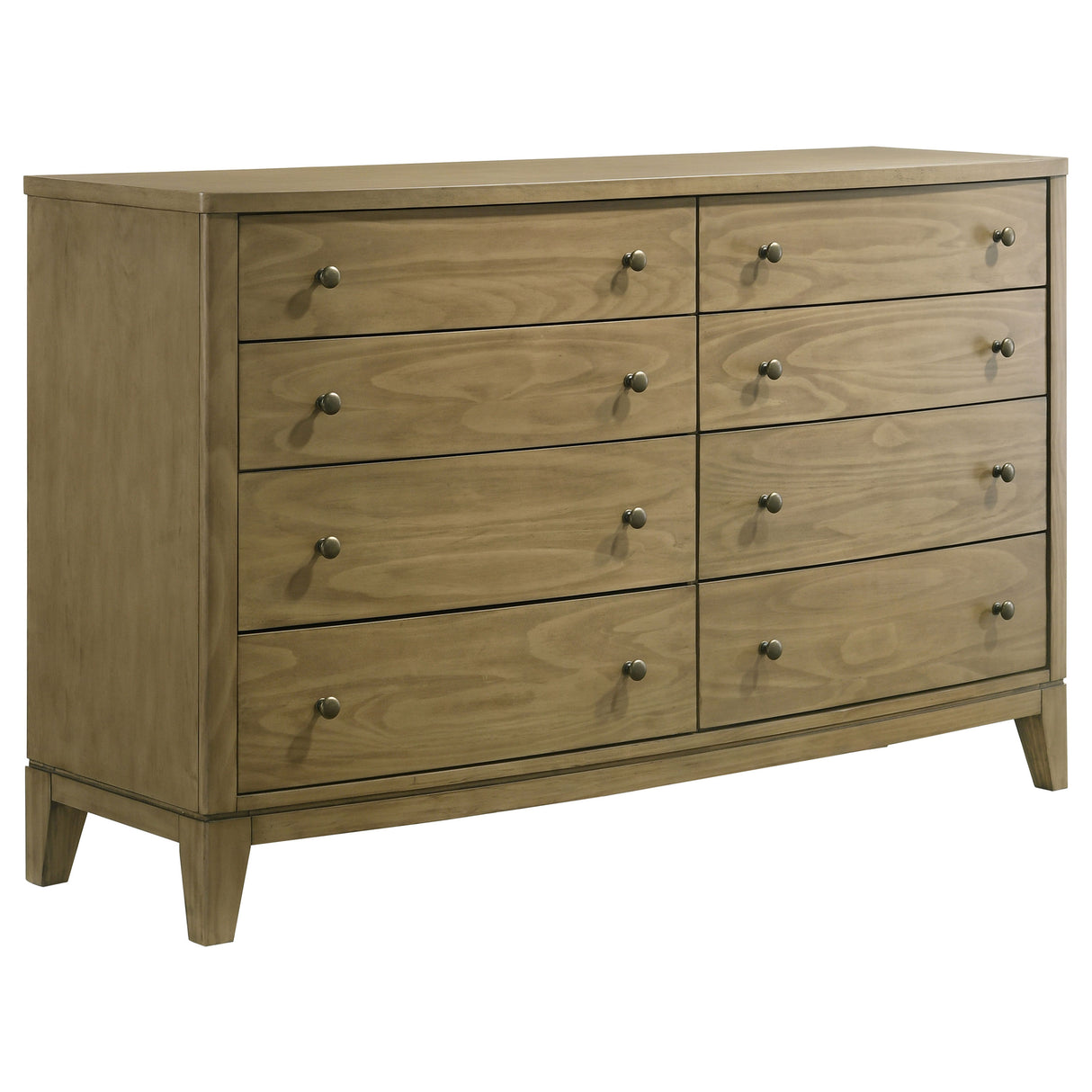 Granada 8-drawer Dresser Cabinet Natural Pine - Home Elegance USA