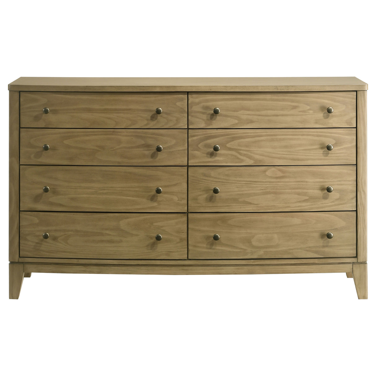 Granada 8-drawer Dresser Cabinet Natural Pine - Home Elegance USA