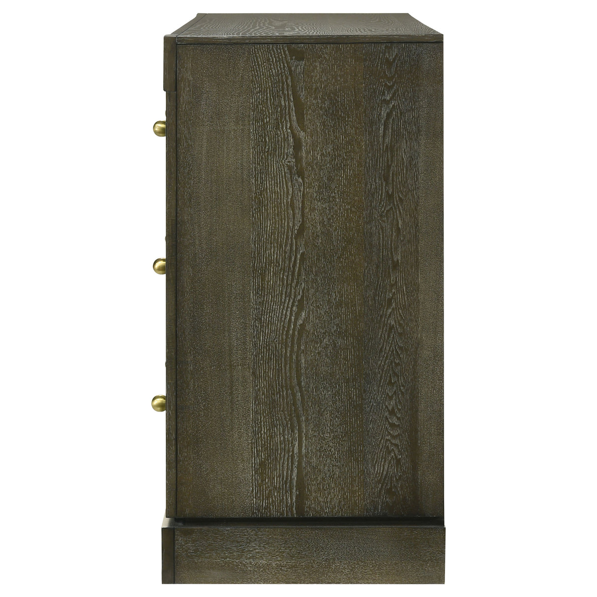 Gran Park 6-drawer Dresser Cabinet Dark Cocoa - Home Elegance USA