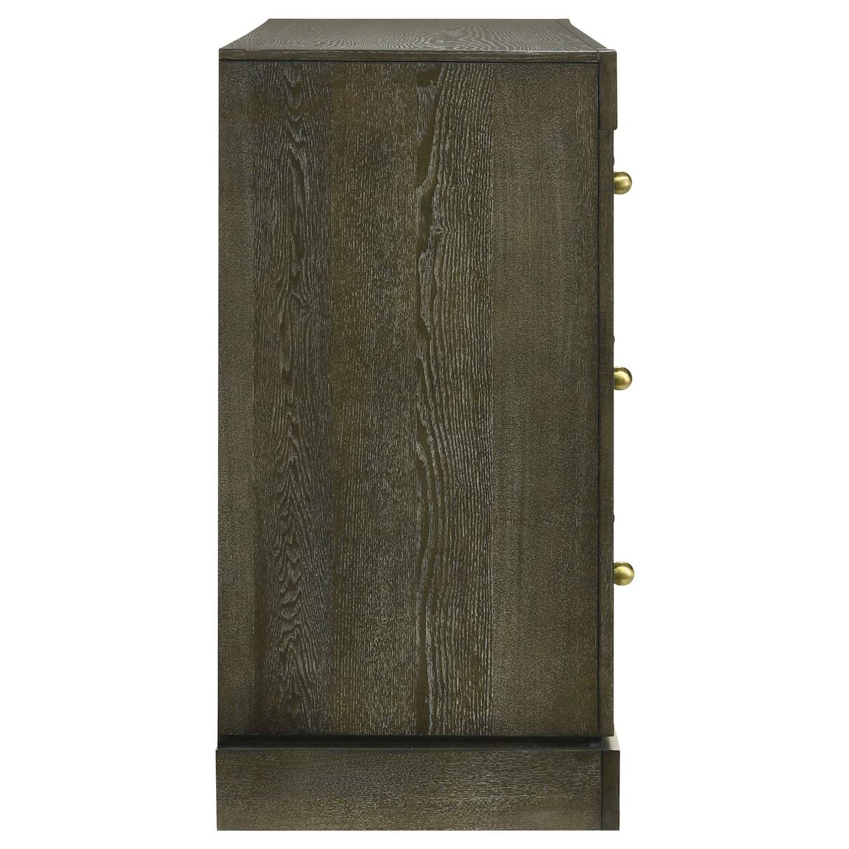 Gran Park 6-drawer Dresser Cabinet Dark Cocoa - Home Elegance USA