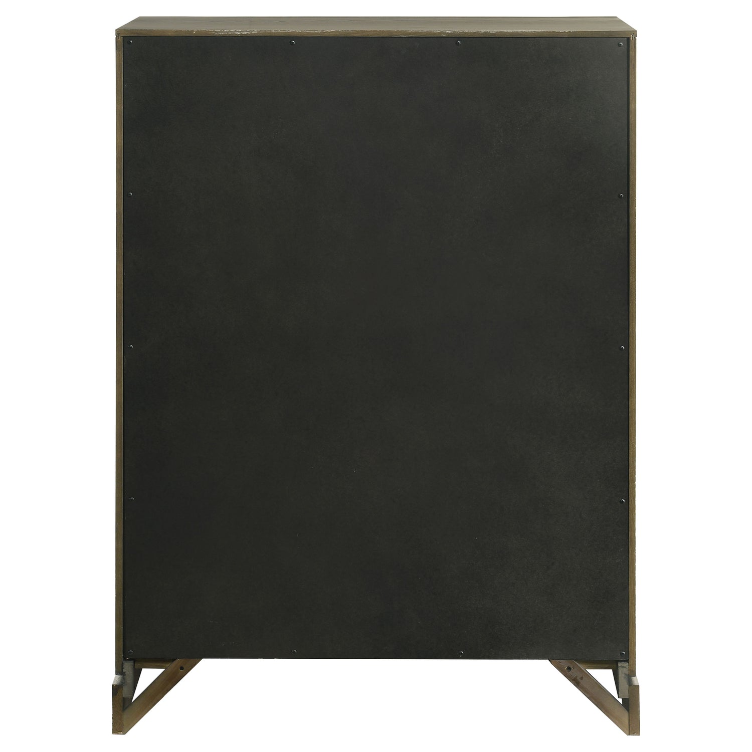 Gran Park 5-drawer Bedroom Chest of Drawers Dark Cocoa - Home Elegance USA