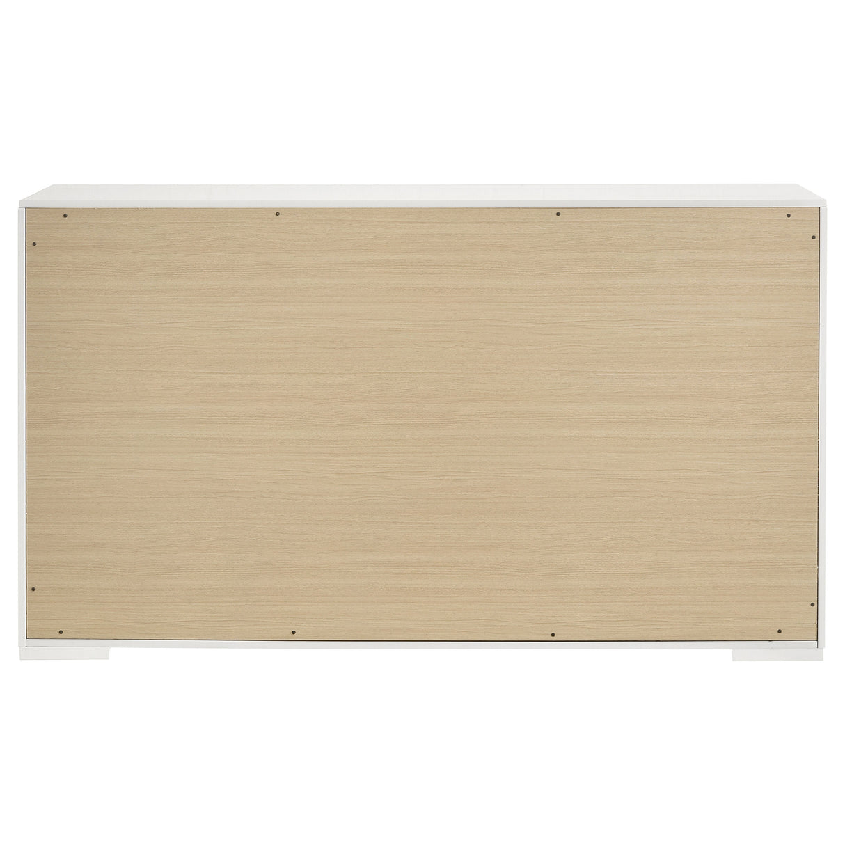 Ives 6-drawer Dresser Cabinet White High Gloss - Home Elegance USA