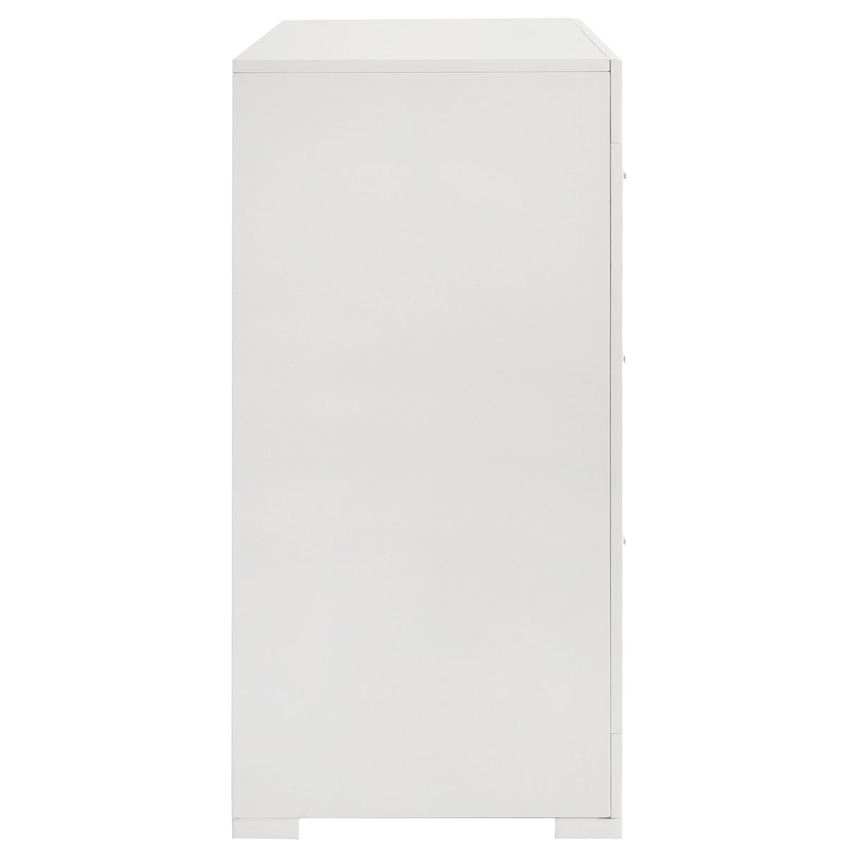 Ives 6-drawer Dresser Cabinet White High Gloss - Home Elegance USA