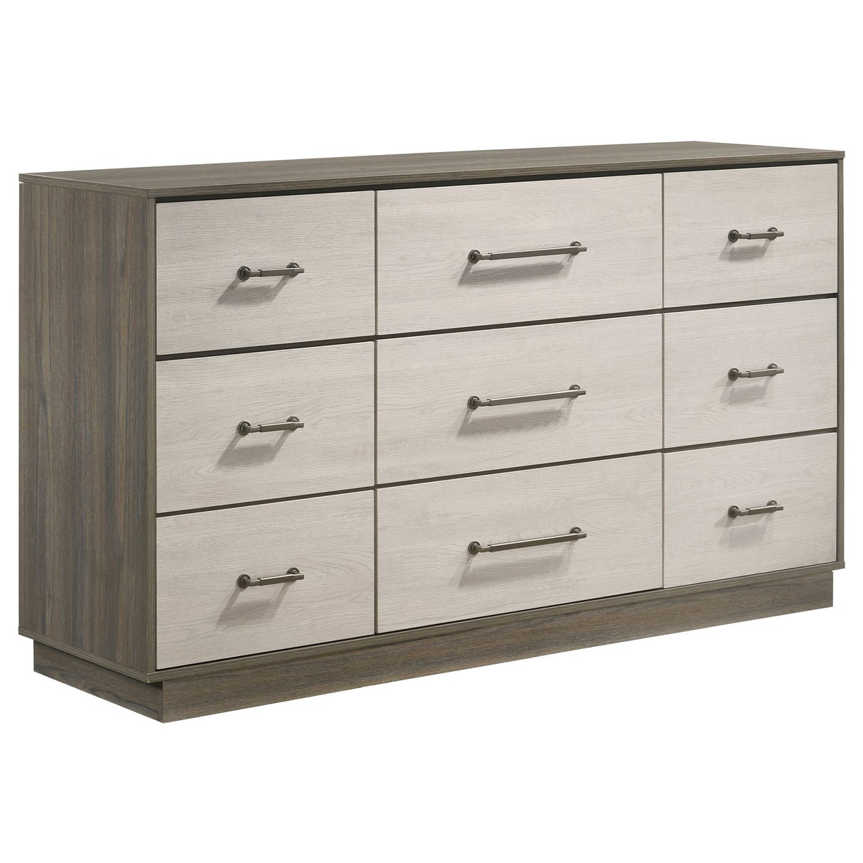 Fenwick 9-drawer Dresser Grey Oak - Home Elegance USA