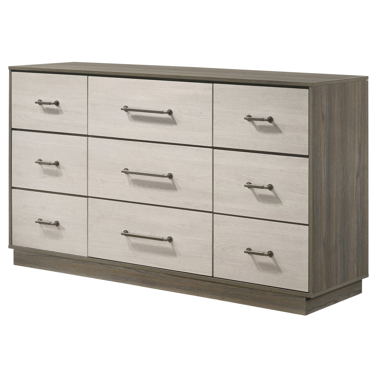 Fenwick 9-drawer Dresser Grey Oak - Home Elegance USA