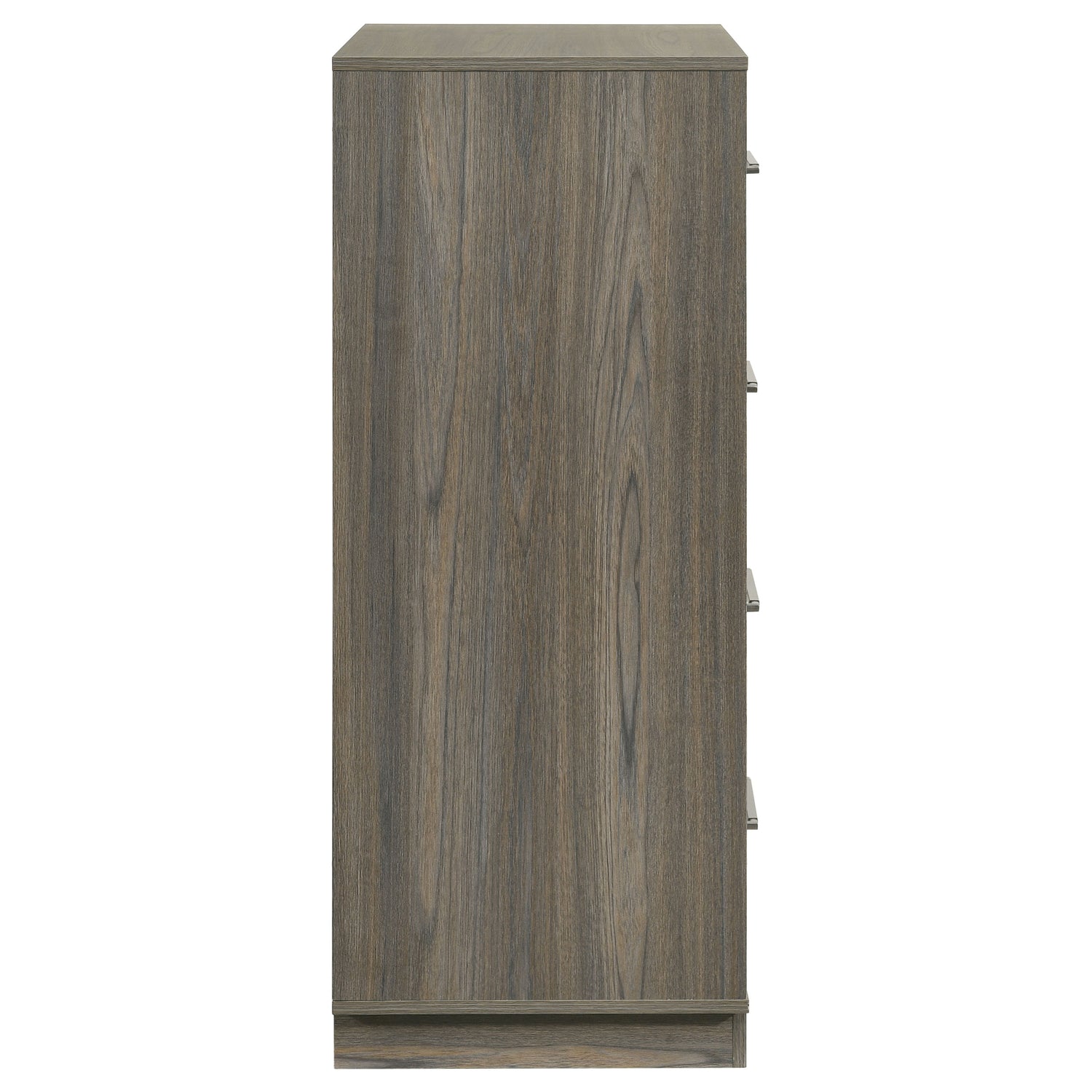Fenwick 4-drawer Chest of Drawers Grey Oak - Home Elegance USA