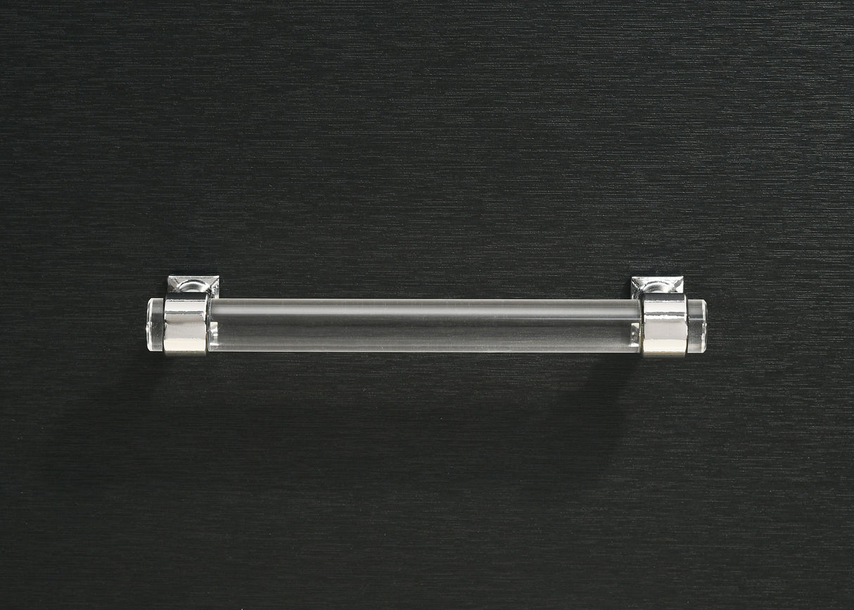 Lucia 6-drawer Dresser and Mirror Black - Home Elegance USA