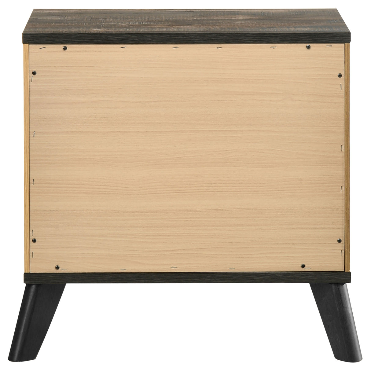 Kaywood 2-drawer Nightstand Bedside Table Natural Pine - Home Elegance USA