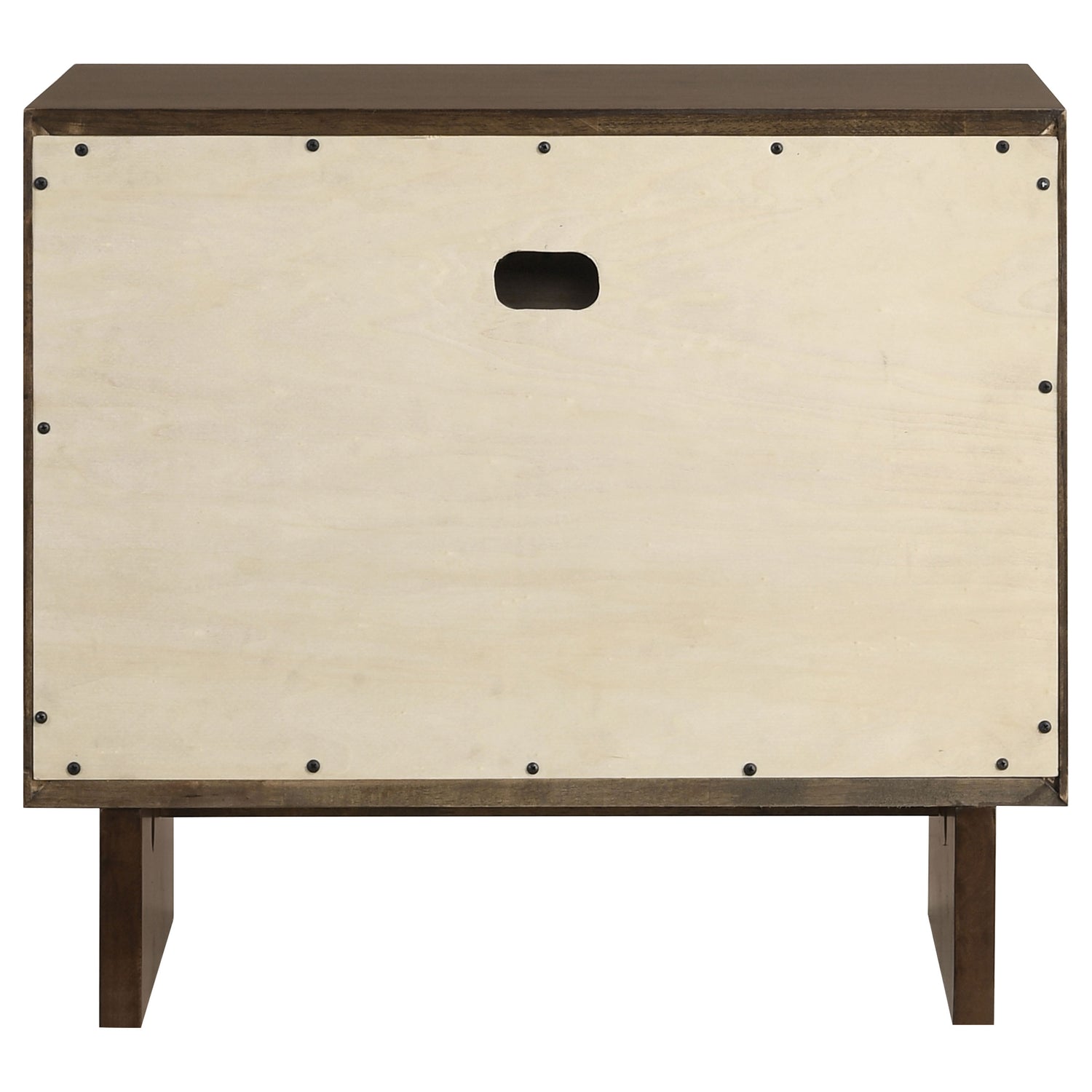 Glenwood 2-drawer Nightstand Bedside Table Warm Brown - Home Elegance USA