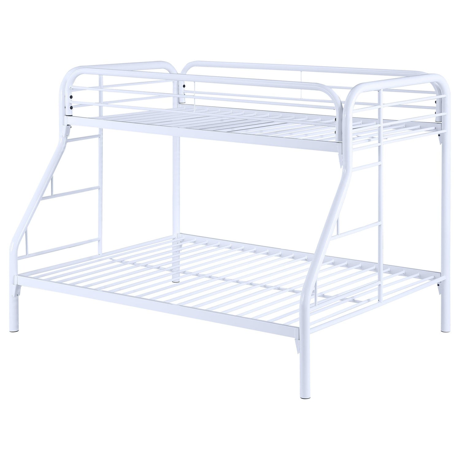 Twin / Full Bunk Bed - Morgan Twin Over Full Bunk Bed White