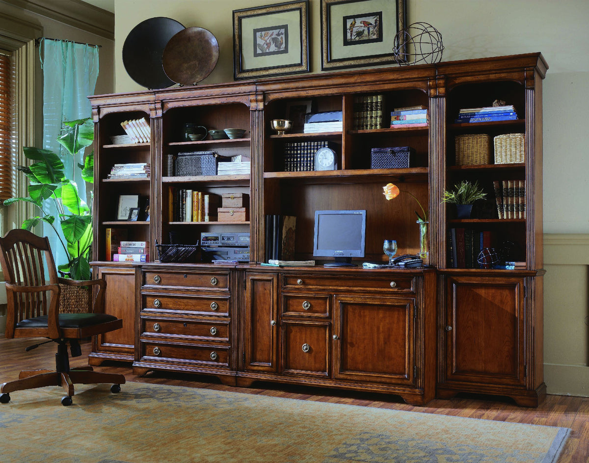 Brookhaven Lateral File Cabinet - Dark Brown by Hooker Furniture - View 3