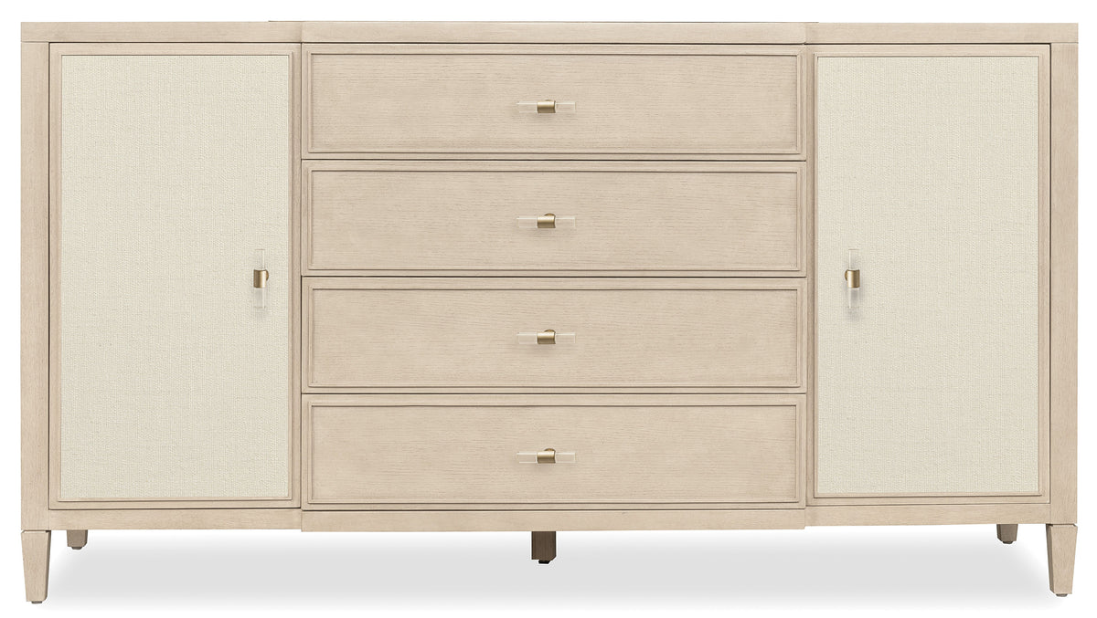 Melange Be My Guest Dresser - Beige by Hooker Furniture - View 4