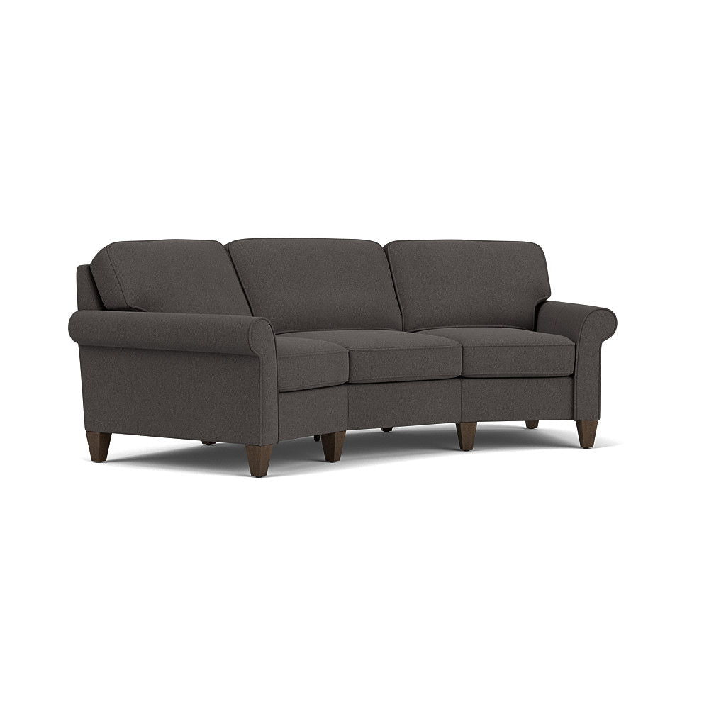 Westside Leather Conversation Sofa | Flexsteel