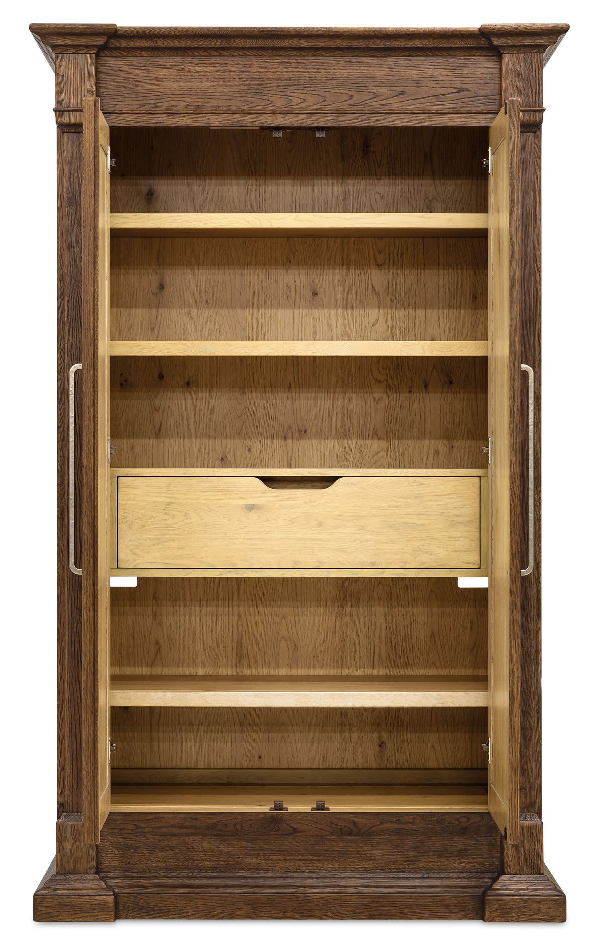 Driftwood Wardrobe Worn Saddle - Dark Brown by Hooker Furniture - View 3