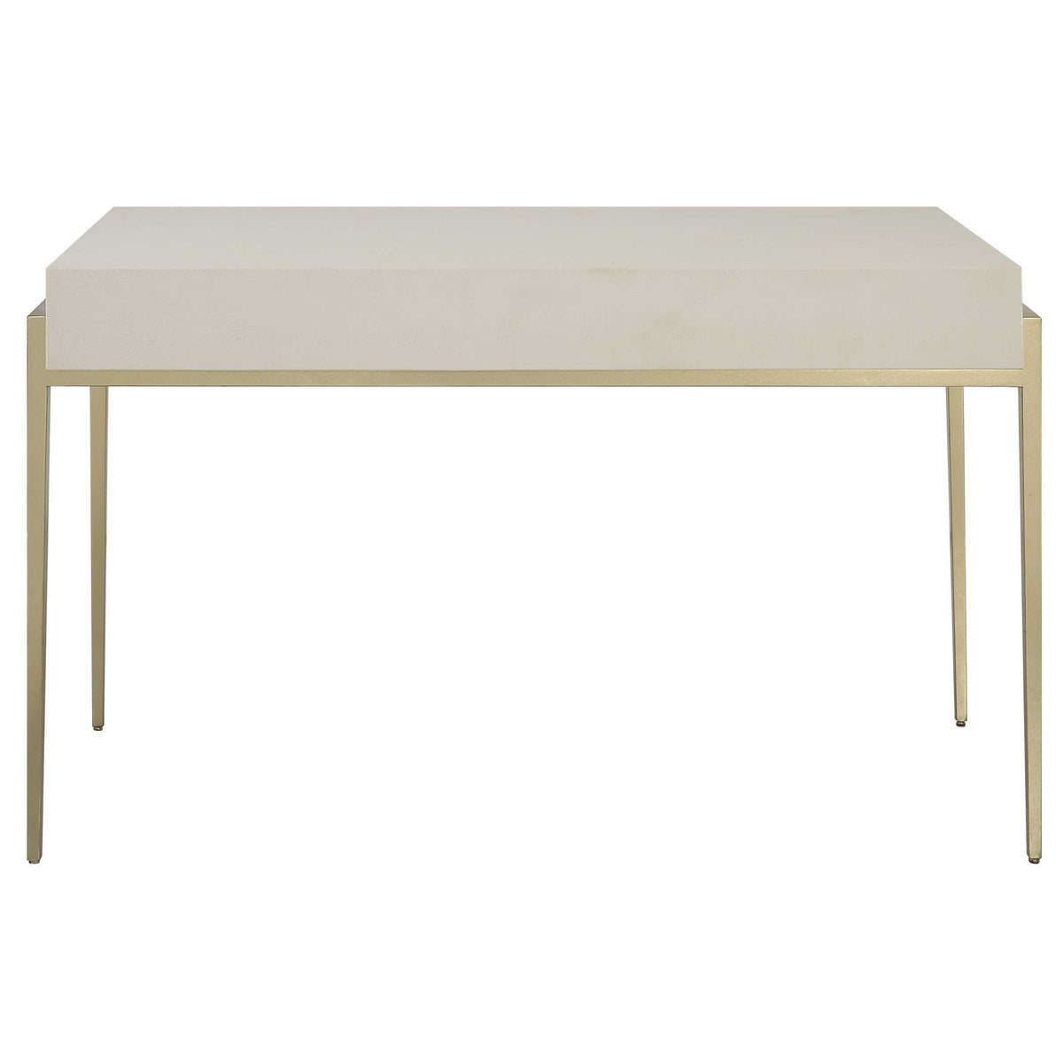 Jewel Modern White Desk by Uttermost - View 7