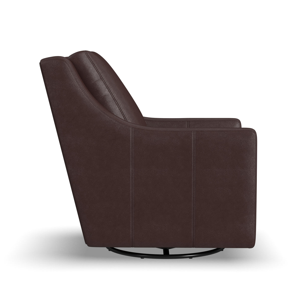 Murph Leather Stationary Swivel Chair | Flexsteel