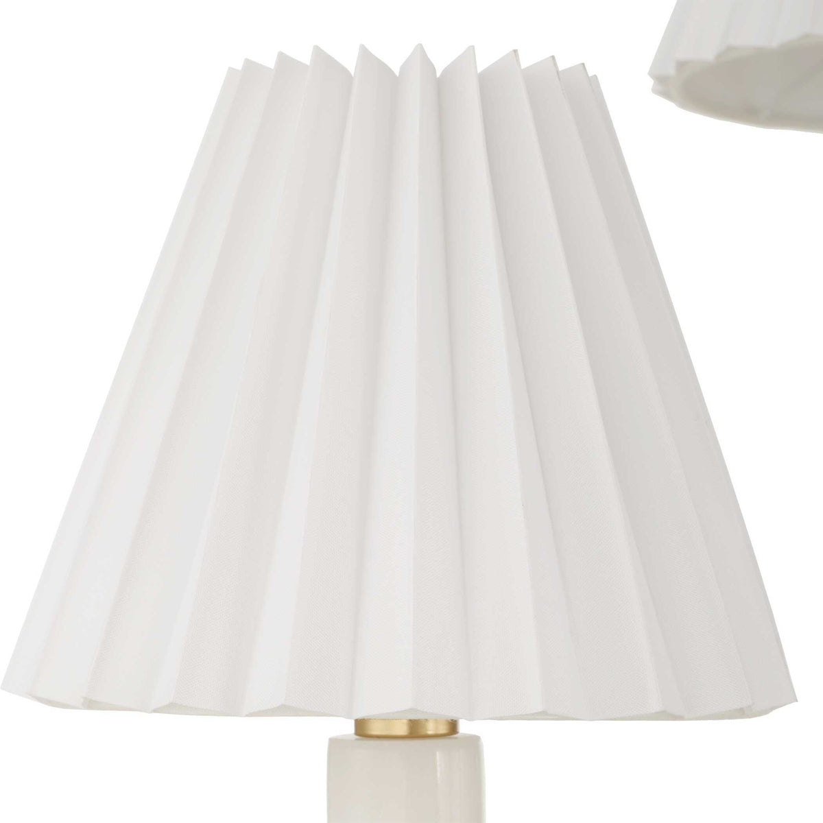 Poppins 8 Light Brass Chandelier White / Gold - Gold / White by Uttermost - View 12