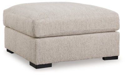 Ashley Sand Ballyton Oversized Accent Ottoman - Chenille | Home Elegance USA