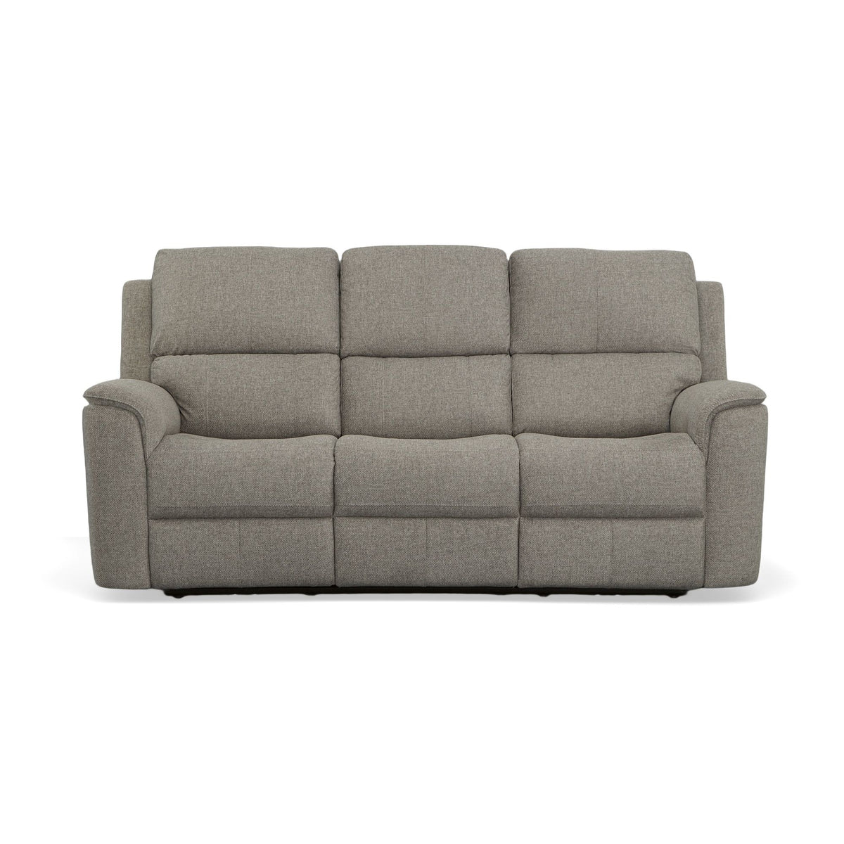 Henry Power Reclining Sofa With Power Headrests & Lumbar - Fog | Flexsteel