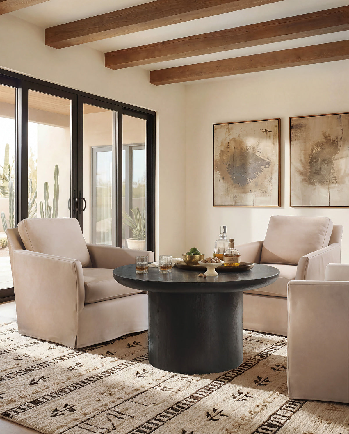 Commerce And Market Chit Chat Table Burnt Timber - Dark Brown by Hooker Furniture - View 7