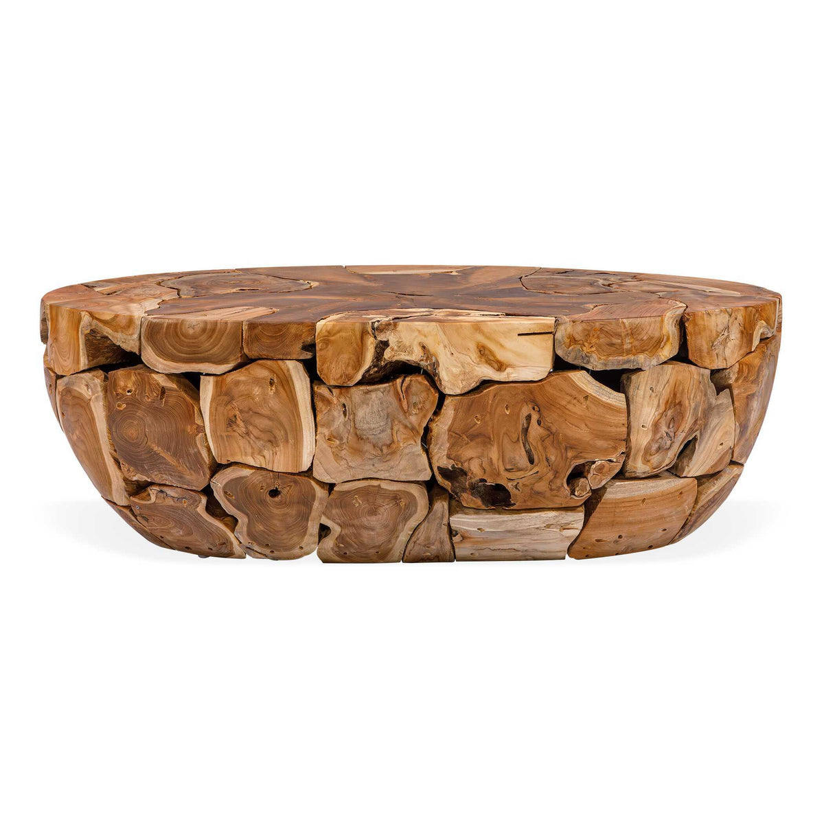 Gareis Teak Coffee Table Woodtone - Light Brown by Uttermost - View 1