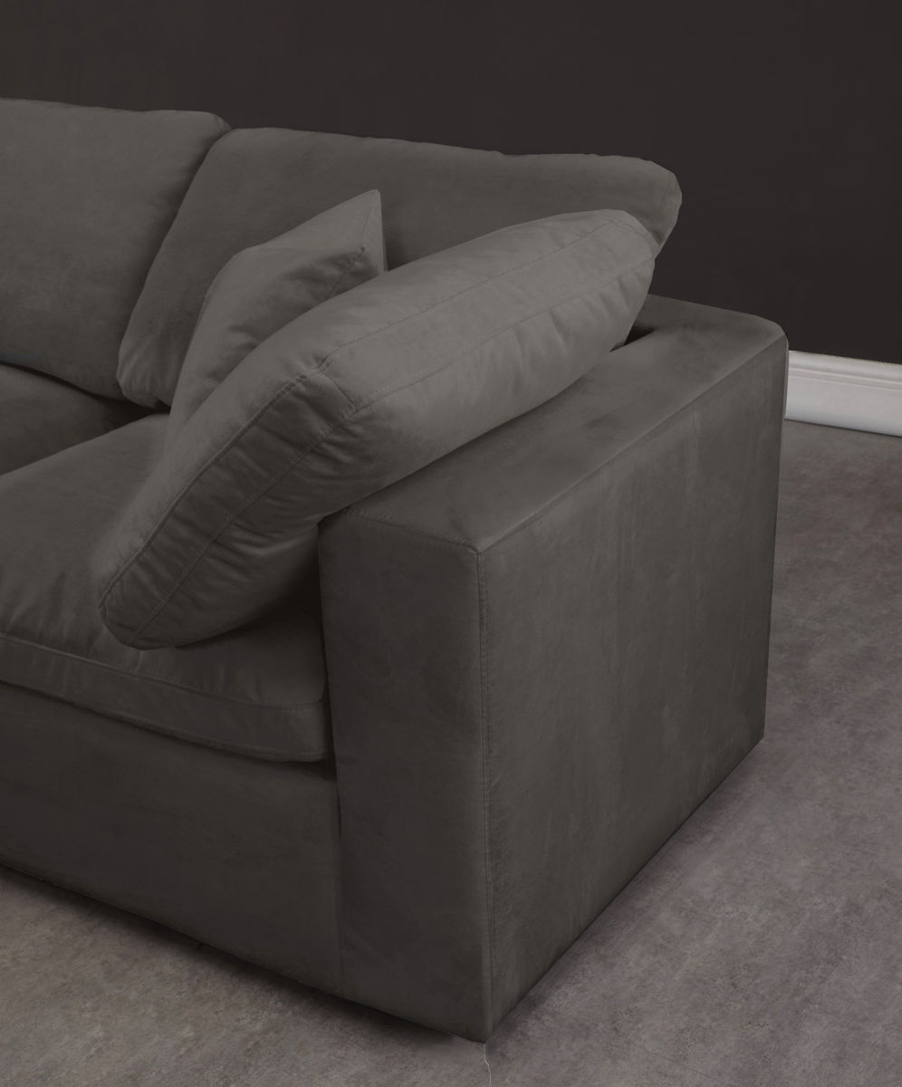 Cozy - Modular Sectional Cloud 7 Piece - Grey | Home Elegance USA