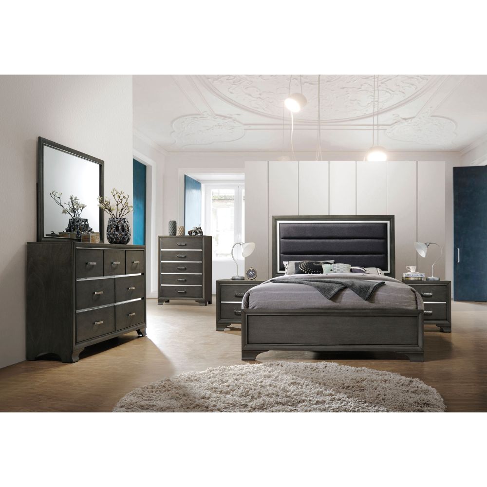 Carine II Dresser 26265 Gray Finish | Acme | Home Elegance USA