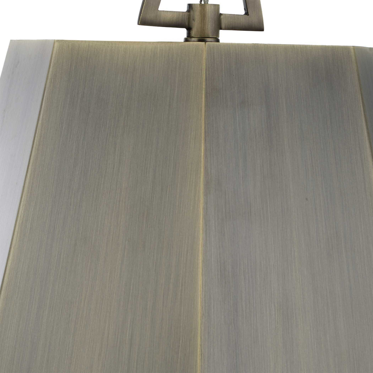 Granada 1 Light Hexagon Pendant - Dark Gray by Uttermost - View 11