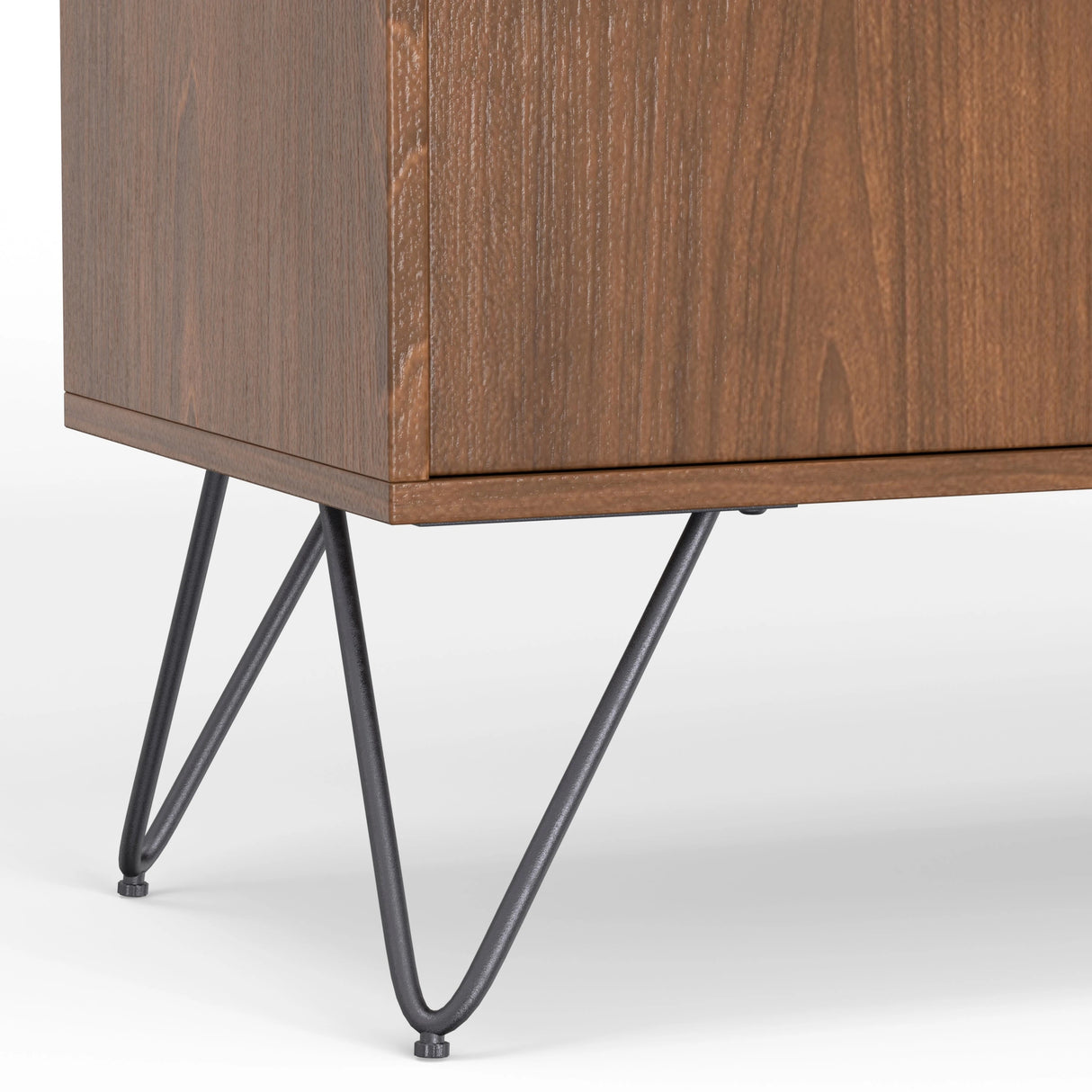 Hunter - TV Media Stand - Walnut Veneer - sold by Home Elegance USA