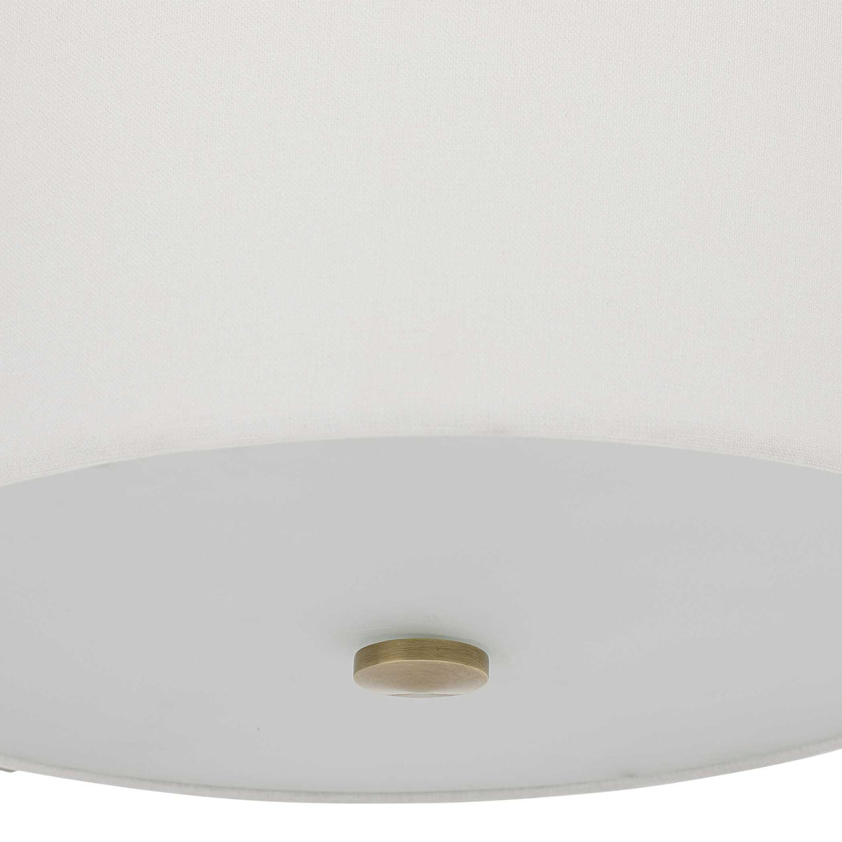 Colfax 3 Light Semi Flush Brass - Yellow / White by Uttermost - View 6