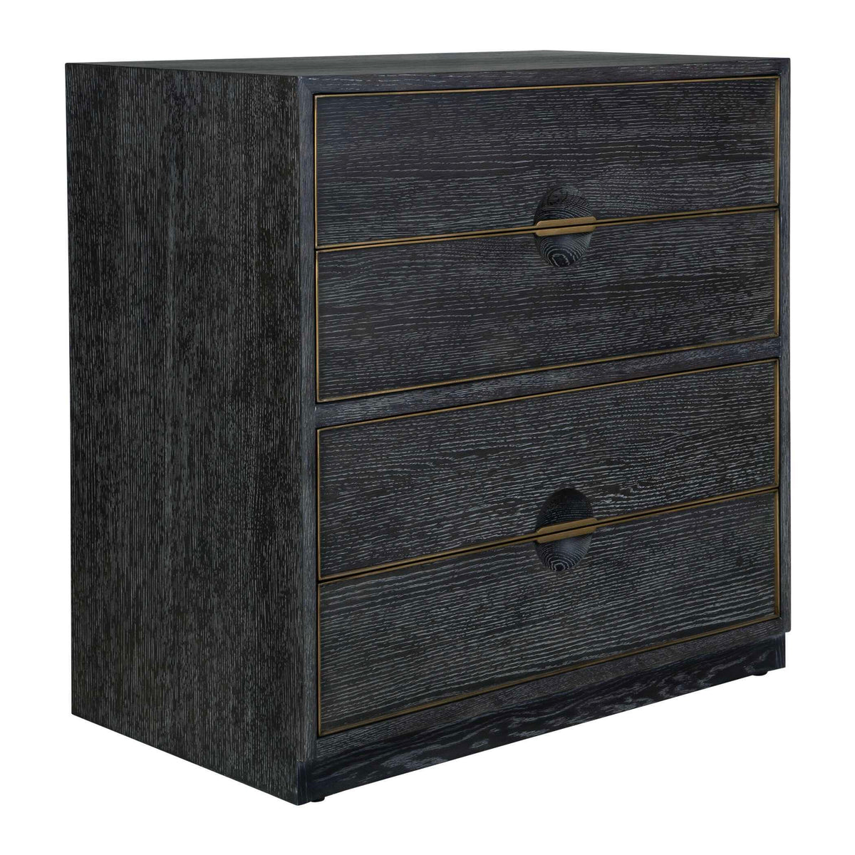 Besos 4 Drawer Chest Walnut - Dark Brown by Uttermost - View 4