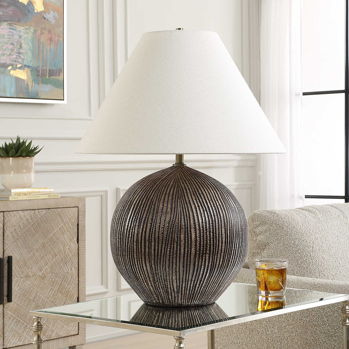 Sayre Table Lamp - Bronze by Uttermost - View 3