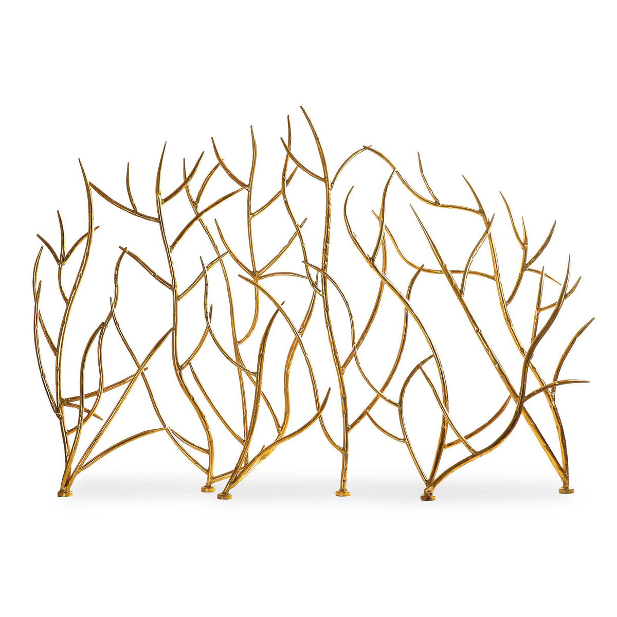 Gold Branches Decorative Fireplace Screen by Uttermost - View 1