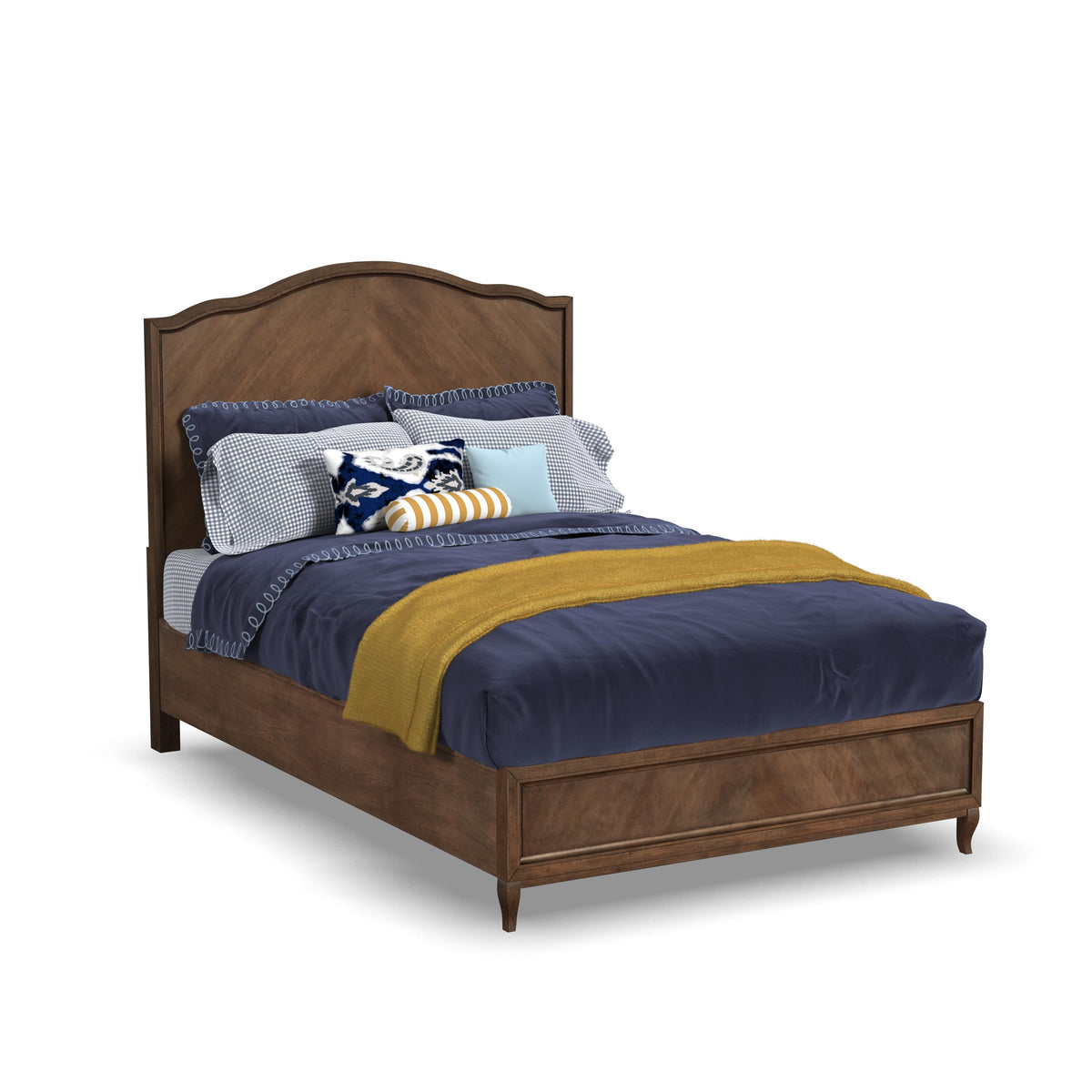 Bellevue Queen Bed - Whiskey Brown | Flexsteel