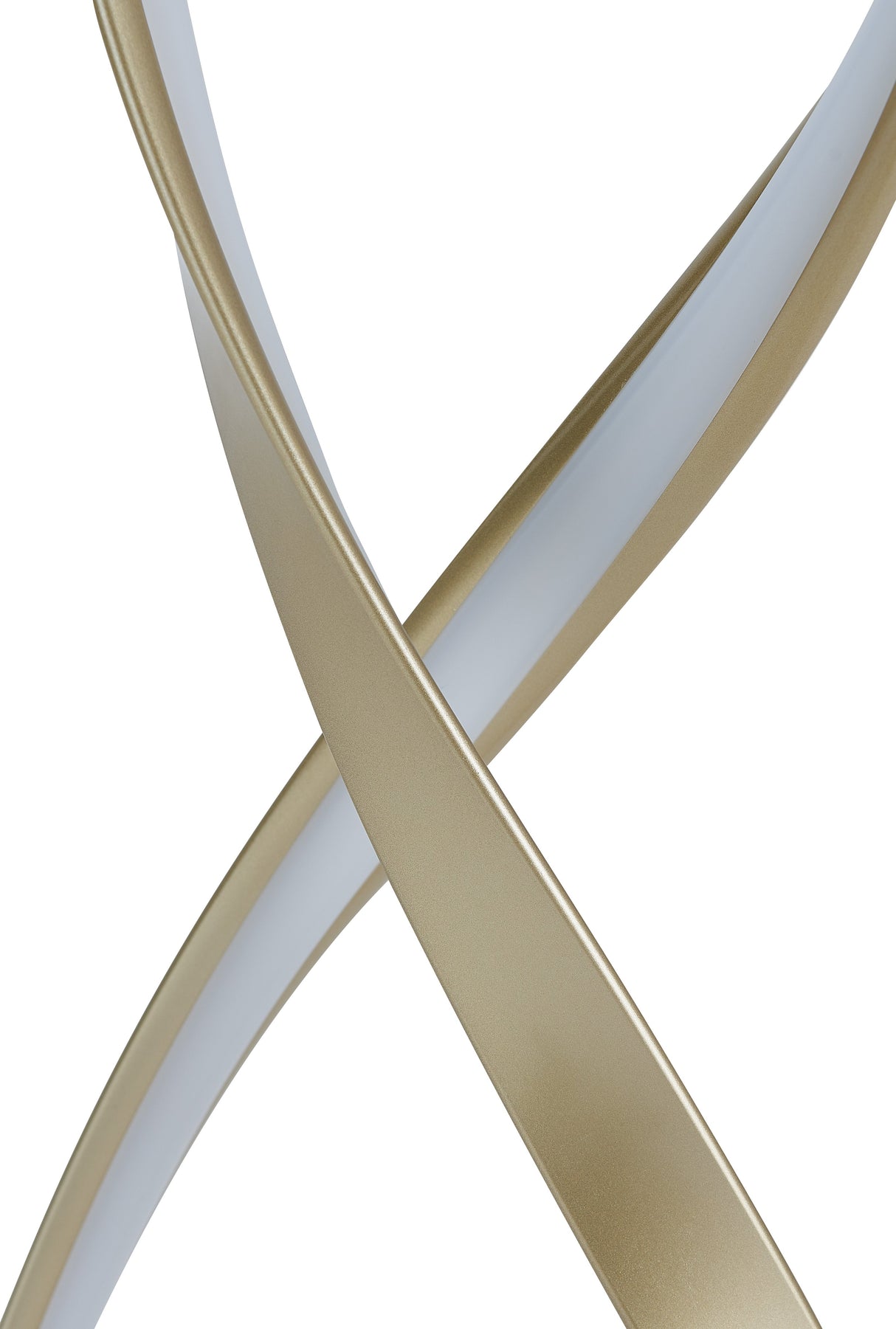 Vienna LED 55" Tall Floor Lamp // Sandy Gold  | Finesse - Home Elegance USA