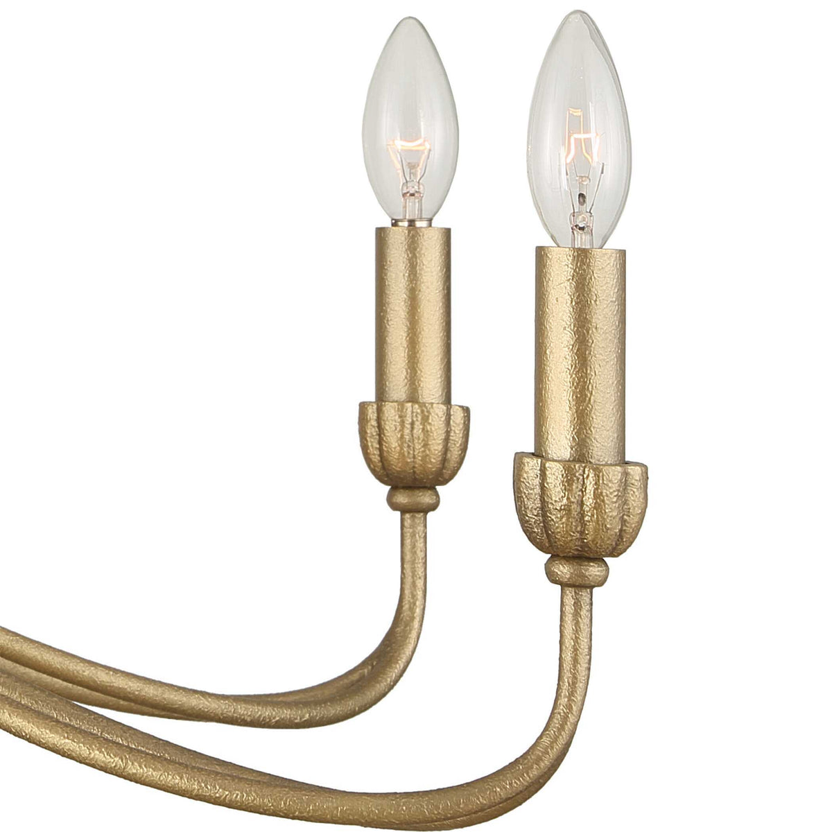 Corella 8 Light Chandelier - Gold by Uttermost - View 10