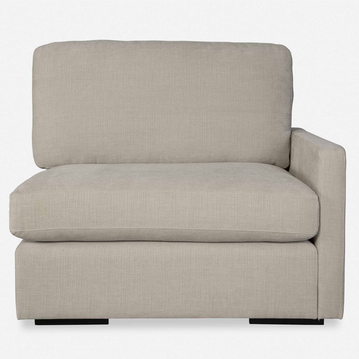 Refuge Sand Right Arm Facing Sofa - Beige by Uttermost - View 1