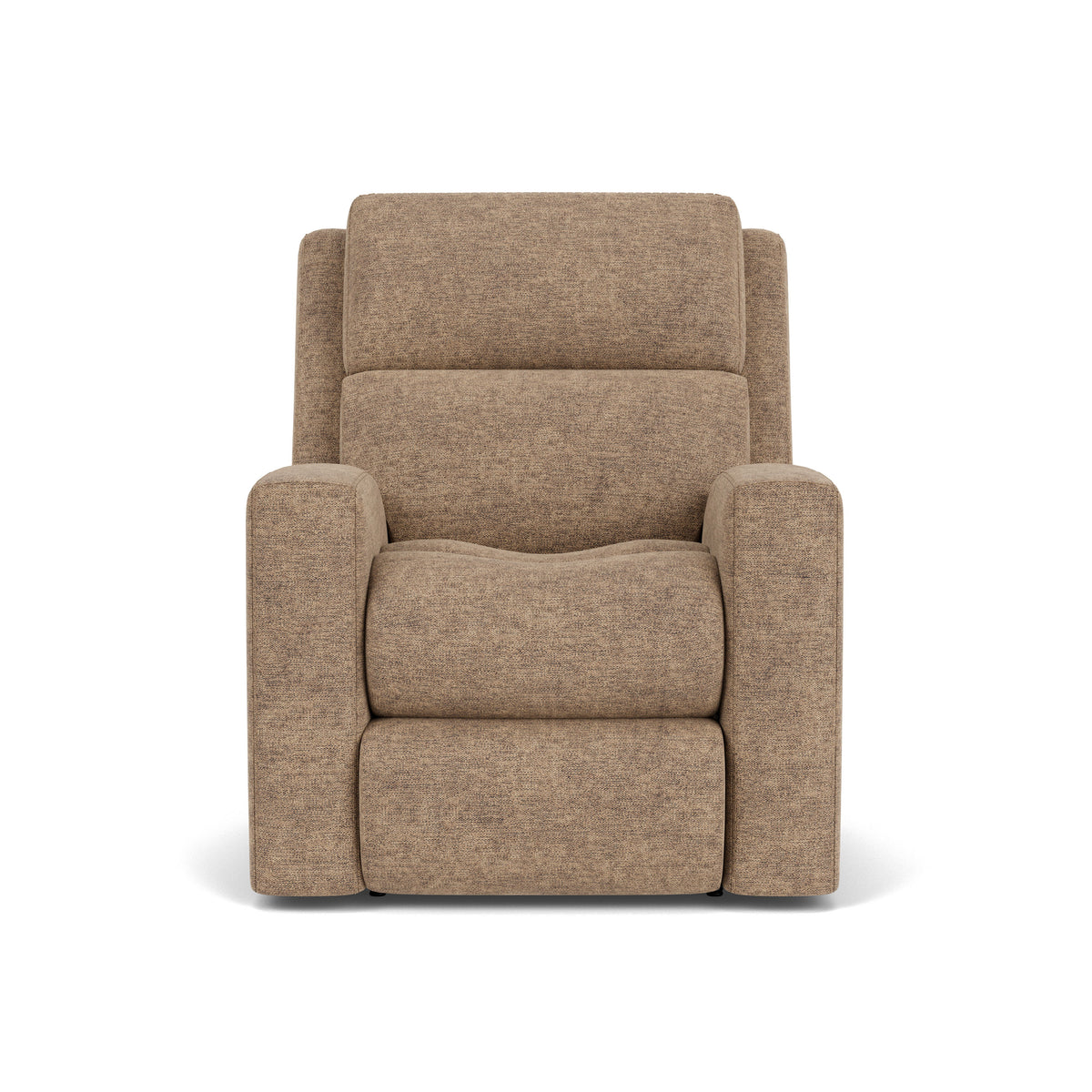 Score Transitional Fabric Power Recliner With Power Headrest & Lumbar | Flexsteel